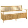 vidaXL Sitzbank mit Stauraum mit Kissen mit Speicher 170 x 63 x 84 cm