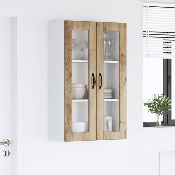 vidaXL K&uuml;chenschrank Artisan-Eiche 60 x 31 x 100 cm Holzwerkstoff