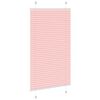 vidaXL Plissee Rosa 75x150 cm Stoffbreite 74,4 cm Polyester
