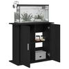 vidaXL Aquariumst&auml;nder Schwarze Eiche 81 x 36 x 73 cm Holzwerkstoff