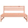 vidaXL Garten-Mittelsofa 120x80 cm Massivholz Douglasie