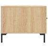 vidaXL Couchtische 2 Stk. Sonoma-Eiche 50x50x40 cm Holzwerkstoff