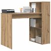 vidaXL Schreibtisch Artisan-Eiche 108 x 55 x 103.5 cm Holzwerkstoff