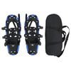 vidaXL 3 in 1 Schneeschuhe Blau und Schwarz 53,5 x 21 cm