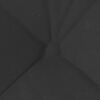 vidaXL Sitzkissen 4 pcs Schwarz 40 x 40 cm Mikrofaserstoff