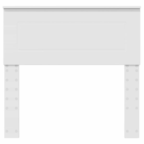 vidaXL Kopfteil Wei&szlig; 80 cm Holzwerkstoff