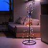 HI Weihnachtsbeleuchtung Weihnachtsbaum-Alternative 62 LEDs 100 cm