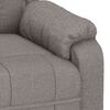 vidaXL Relaxsessel Taupe Stoff