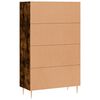 vidaXL Highboard R&auml;uchereiche 69,5x31x115 cm Holzwerkstoff