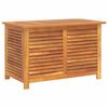 vidaXL Gartenbox mit L&uuml;ftungsschlitzen 90x50x56 cm Massivholz Akazie