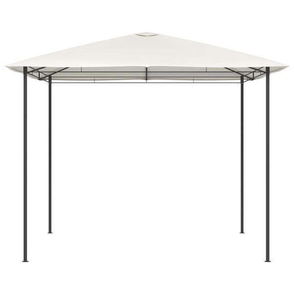vidaXL Pavillon 3x3x2,6 m Creme 160 g/m²