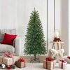 vidaXL K&uuml;nstlicher Weihnachtsbaum Gr&uuml;n 150 cm PVC, PE und Stahl