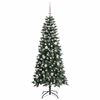 vidaXL K&uuml;nstlicher Weihnachtsbaum mit 150 LEDs mit St&auml;nder Gr&uuml;n 150 cm