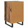 vidaXL Nachttisch mit Schubladen Altholz 40 x 40 x 66 cm Holzwerkstoff