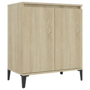 vidaXL Sideboard Sonoma-Eiche 60x35x70 cm Holzwerkstoff