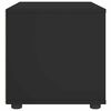vidaXL TV-Schrank VISNES Schwarz 60x40x38 cm Holzwerkstoff