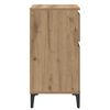 vidaXL Nachttisch 2 pcs Artisan-Eiche 40 x 35 x 70 cm Holzwerkstoff