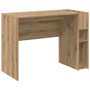 vidaXL Schreibtisch Artisan-Eiche Holzwerkstoff 109 x 50 x 78 cm