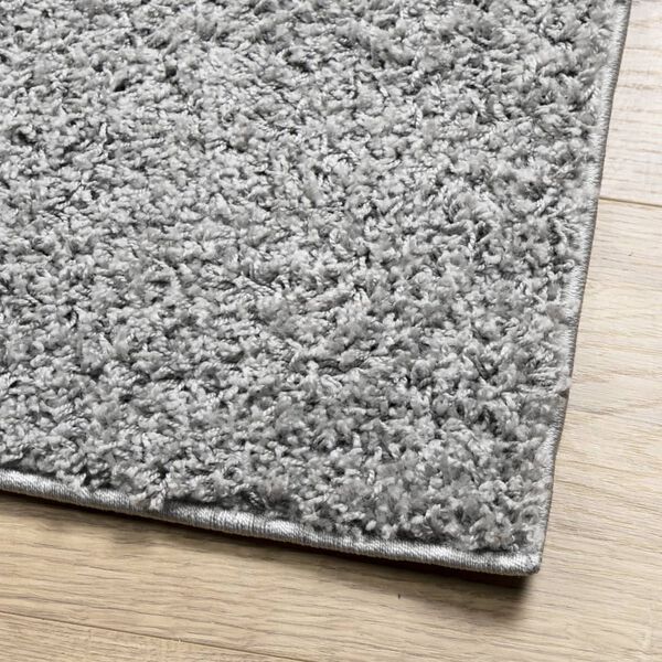 vidaXL Shaggy-Teppich PAMPLONA Hochflor Modern Grau 60x110 cm