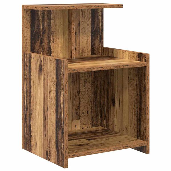 vidaXL Nachttisch Altholz 40 x 35 x 60 cm Holzwerkstoff