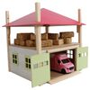 Kids Globe Spielzeug Scheune 1:32 Rosa