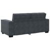 vidaXL 2-Sitzer-Sofa Dunkelgrau 180x78x84 cm Samt