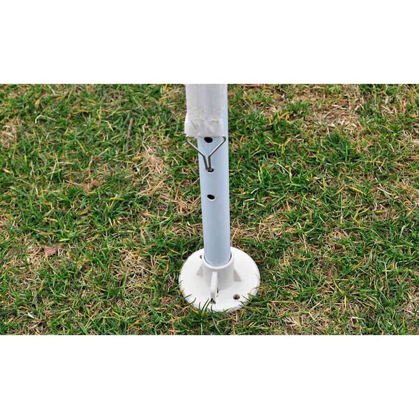 vidaXL Gartenpavillon mit Pyramidendach 3 x 3 m