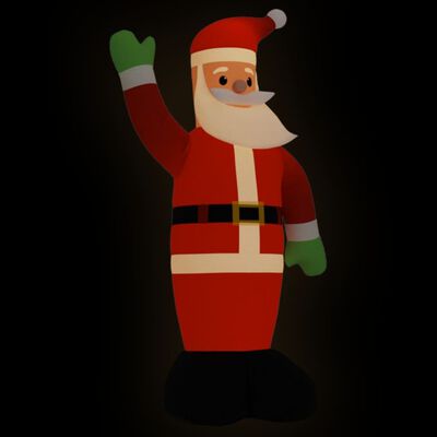 vidaXL Aufblasbarer Weihnachtsmann mit LEDs 820 cm