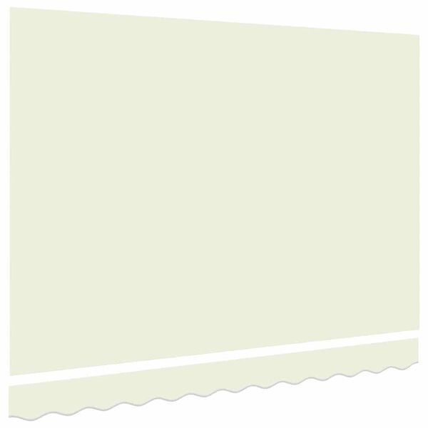 vidaXL Markisenersatzstoff Creme 280 x 195 cm Polyester