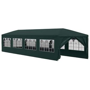 vidaXL Partyzelt 3x12 m Gr&uuml;n