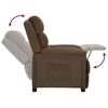 vidaXL Relaxsessel Braun Stoff