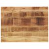 vidaXL Tischplatte 80x50x2,5 cm Rechteckig Raues Massivholz Mango