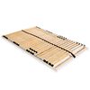 vidaXL Lattenrost mit 28 Latten 7 Zonen 120x200 cm