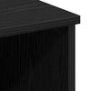 vidaXL Nachttisch 2 pcs Schwarz Eichen-Optik 50 x 32 x 60 cm