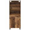 vidaXL Highboard Altholz 69,5 x 34 x 180 cm Holzwerkstoff