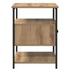 vidaXL Nachttisch Artisan-Eiche 40 x 42 x 56 cm Holzwerkstoff