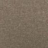 vidaXL Bettgestell ohne Matratze Taupe 120x190 cm Stoff