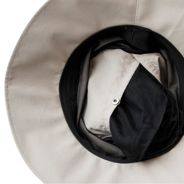 Travelsafe Sonnenhut mit M&uuml;ckenschutz UPF 50+ Beige