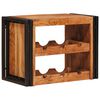vidaXL Weinregal Braun 60 x 45 x 33 cm Massivholz Akazie