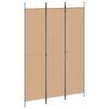vidaXL 6-tlg. Paravent Schwarz 300x220 cm Stoff