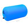 vidaXL Aufblasbare Gymnastik-Rolle mit Pumpe 100x60 cm PVC Blau