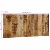 vidaXL Kopfteil 120 cm Massives Rohholz Mango