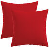 vidaXL Kissenbezug 2 stk. HEERLEN Rot 30 x 30 cm Stoff