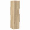 vidaXL Eckschrank Sonoma-Eiche 25,5x25x102cm Holzwerkstoff