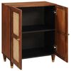 vidaXL Sideboard Braun 60 x 33 x 75 cm Massivholz Mango