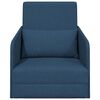 vidaXL Schlafsofa Blau 65 x 80 x 83 cm Stoff