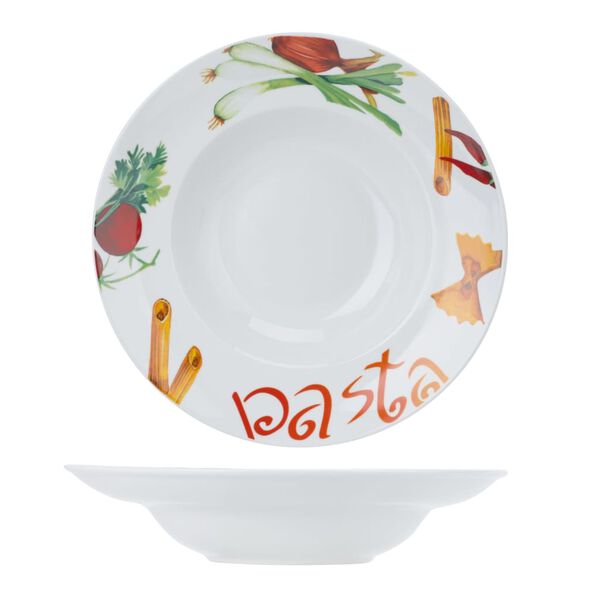 Cosy & Trendy Pastateller Deco 6 Stk. 26,8 cm Mehrfarbig