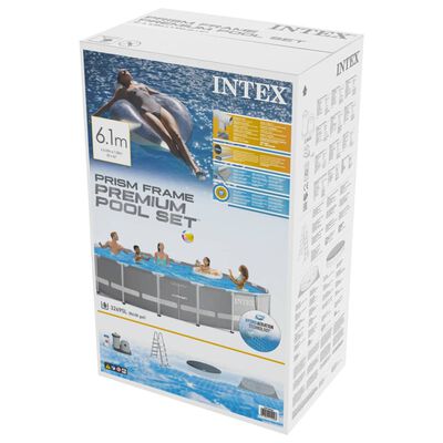 Intex Prism Frame Swimmingpool-Set 610 x 132 cm 26756GN