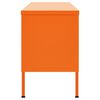 vidaXL TV-Schrank Orange 105x35x50 cm Stahl