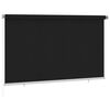 vidaXL Au&szlig;enrollo 245 (B) x 140 (H) cm Schwarz
